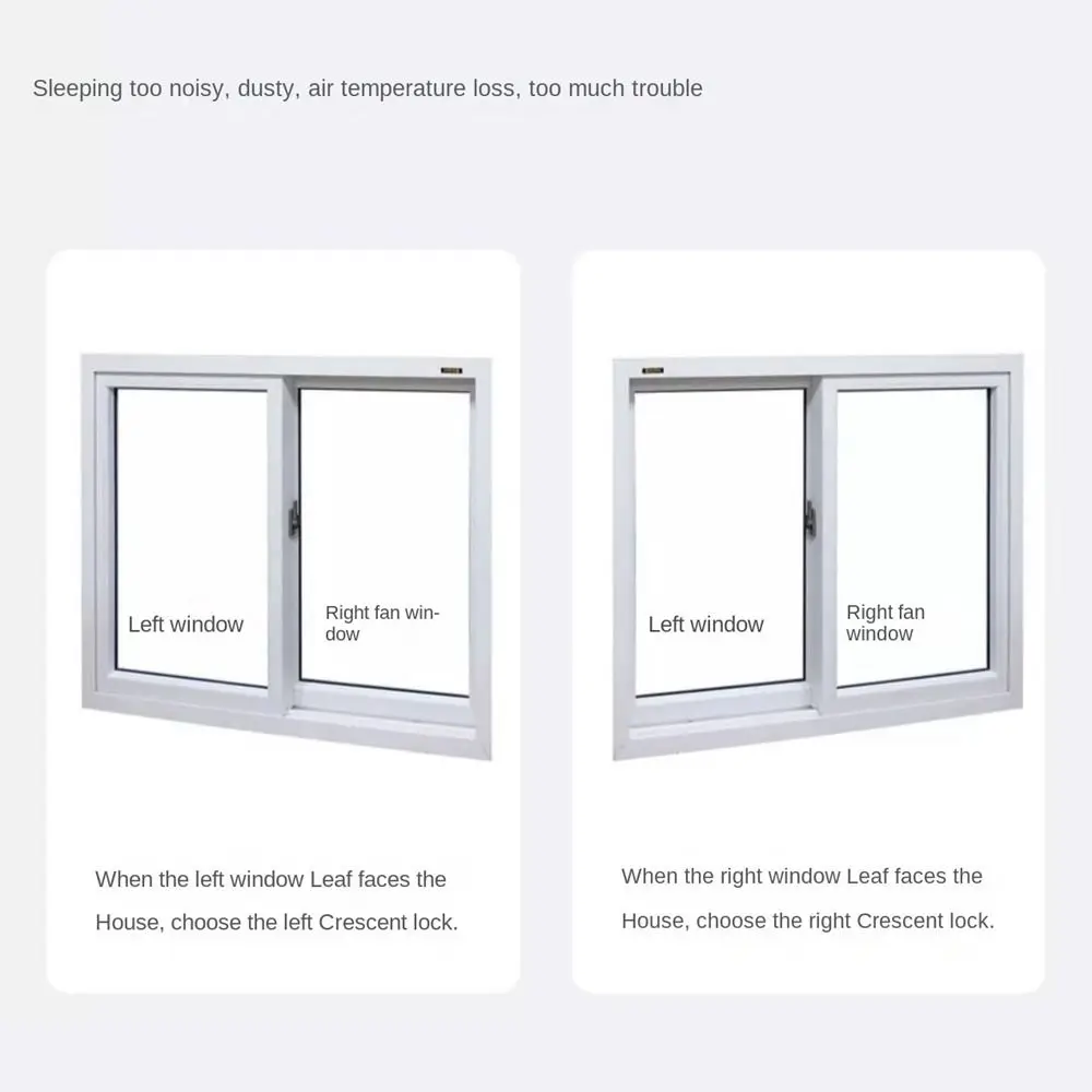 Aluminum Alloy Window Lock Door Lock Window Sash Lock Used On Vertical Horizontal Sliding Windows Security Lock