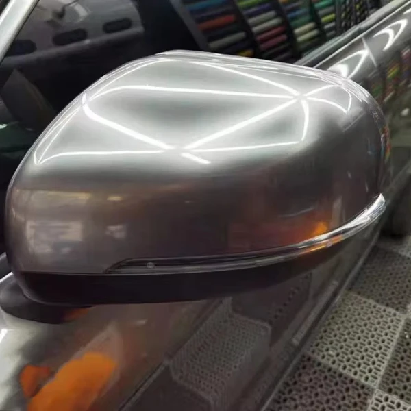 Film Vinyl Pembungkus Mobil Elektro Metalik Berkilau Tinggi Perekat Sendiri dari Cina