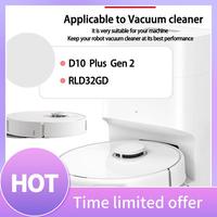 A11R Accessories Kit For Dreame D10 Plus Gen 2/RLD32GD Robot Vacuum Cleaner Parts Main Side Brush Filter Dust Bag Mop Cloth