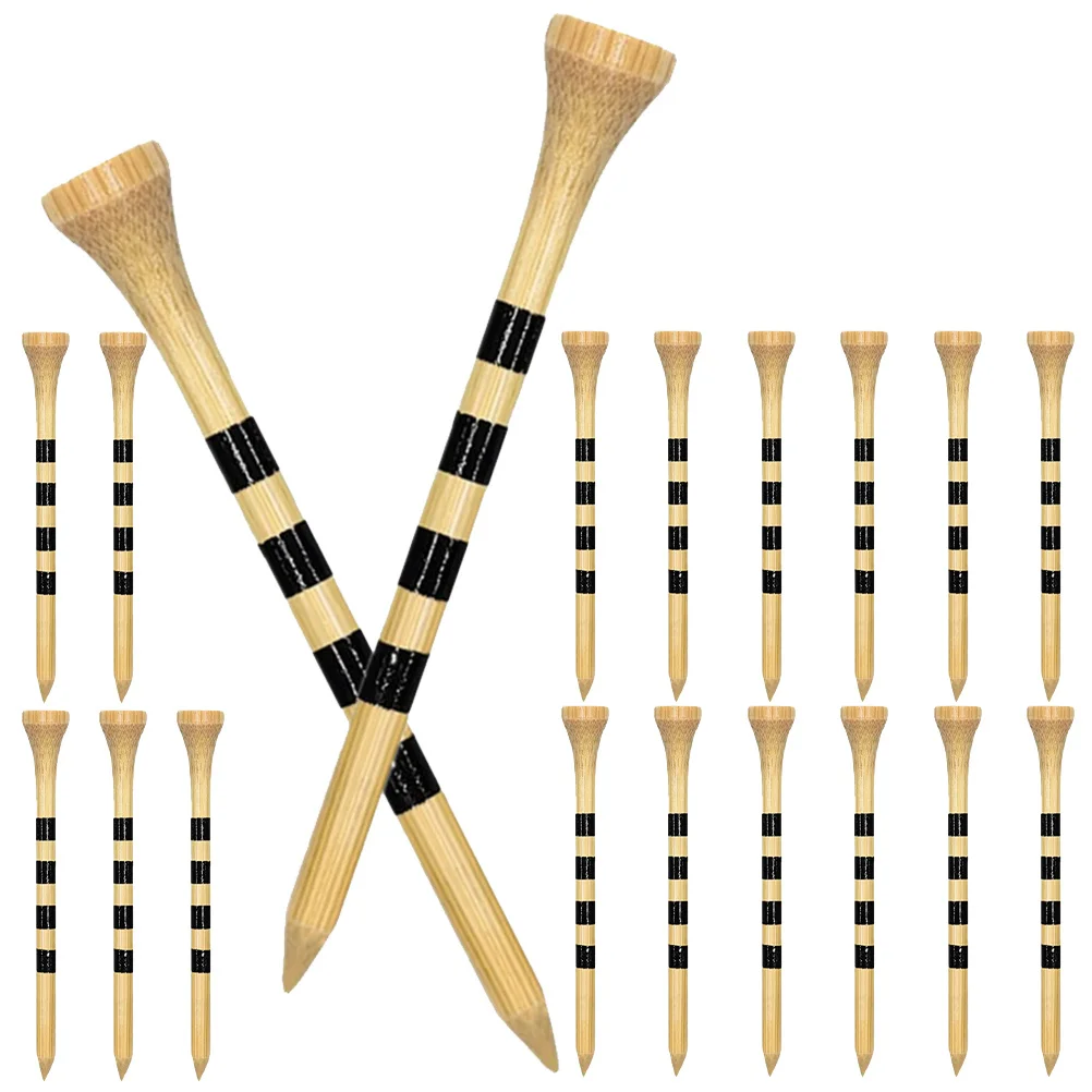 100 قطعة من الكرات البلاستيكية الاحترافية أوتاد الجولف القابلة للاستبدال المتينة لملحقات الجولف في الهواء الطلق