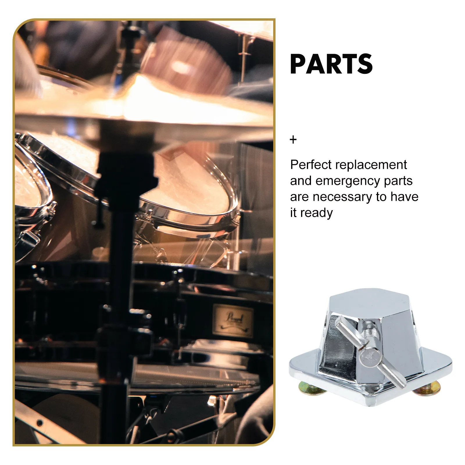 

Sturdy Alloy Drum For Legs Replacement Space-Saving Easy Storage Base Stand Maintenance Percussion Accessories Leg Supply Base