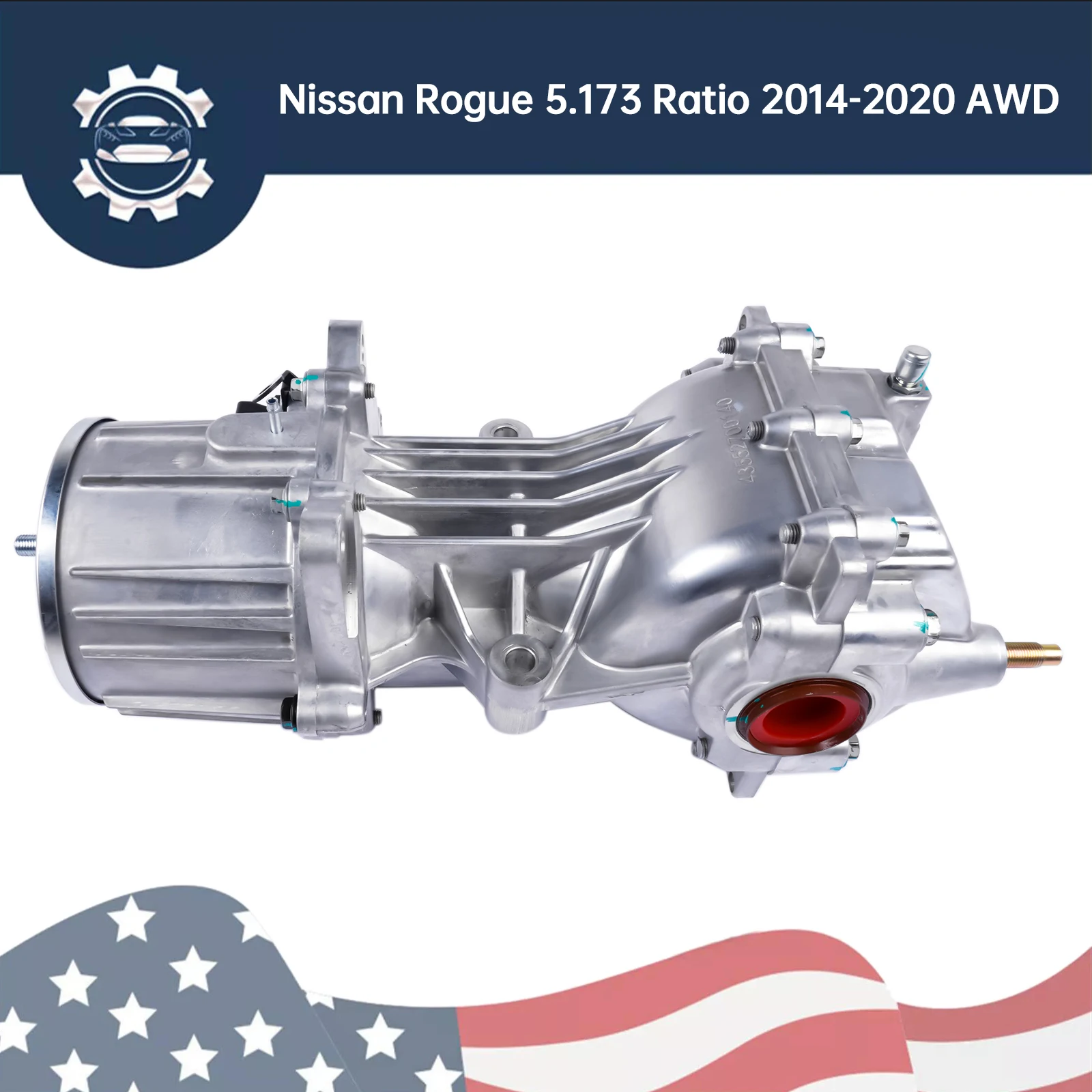 AP02 الناقل/الخلفي التفاضلي AWD لنيسان روج 5.173 نسبة مورانو روج سبورت قاشقاي 24027-7FV0A ، 38300-4BF0A