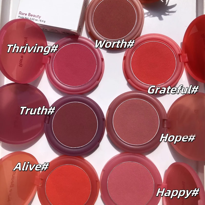 Rare Beauty Soft Pinch Transparent Shimmer Lip Glaze Liquid Contour Long-lasting Easy To Apply Mashed Potato Blush Matte Texture