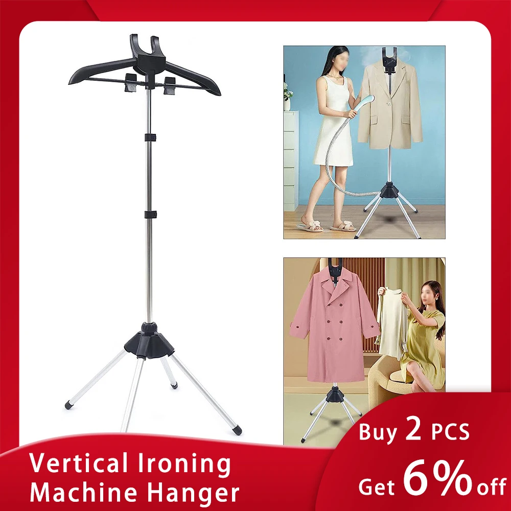 

Folding Clothes Steamer Rack Vertical Hanging Iron Hanger No Space Required Handheld Hanging Iron Drying Rack Steam Ironing