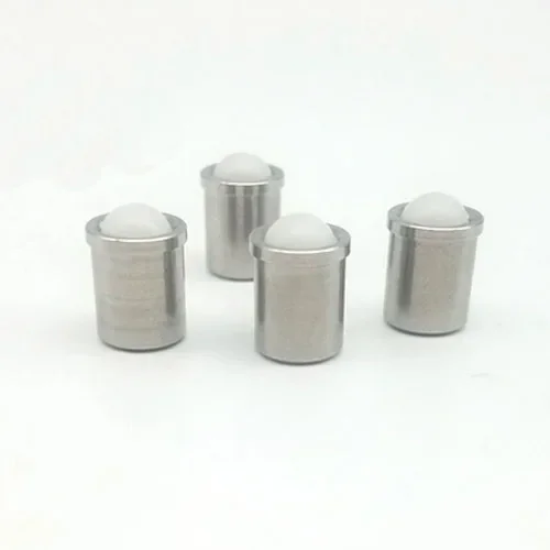 3pcs M3 M4 M5 M6  M8 M10 M12 stainless steel Step light positioning beads Nylon head Press-in Ball plunger No thread Spring bead