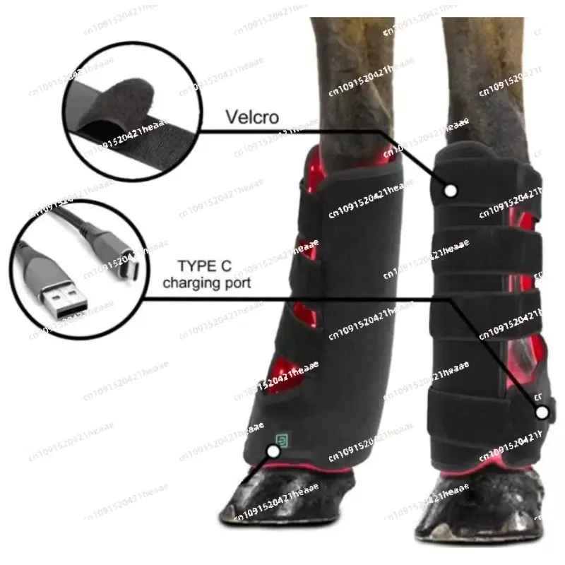 Suitable for red light back massage therapy, infrared light horse leg back abdominal leg hot compress and leg protection device