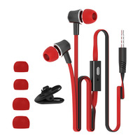 Earphone 3.5mm Wired Headset Earbuds Earphones Sport Headset with MIC for iPhone Xiaomi Earphone Fone De Ouvido for Meizu Huawei