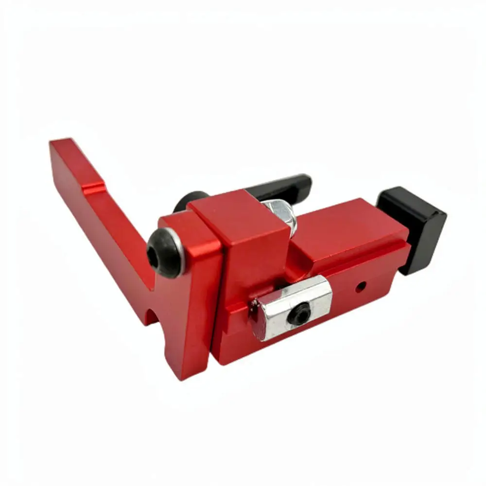 Professional Aluminum Fence Stop Locator Type 75 T Track Miter Slot Sliding Block Precision Cutting Limit Gauge