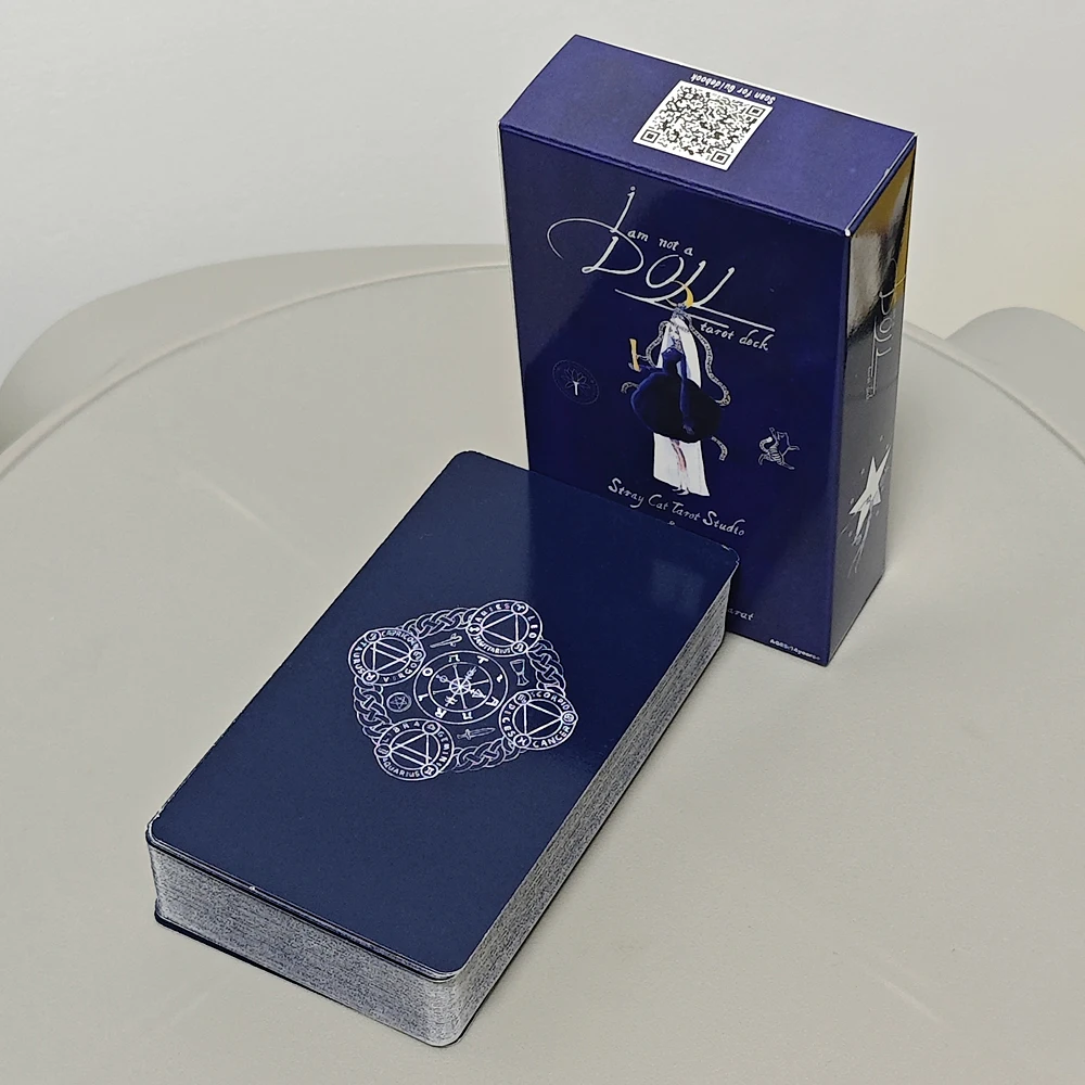 I Am Not A Doll Tarot 10.3*6cm - 79 Pcs Puppet Inspired Whimsical Art Cards