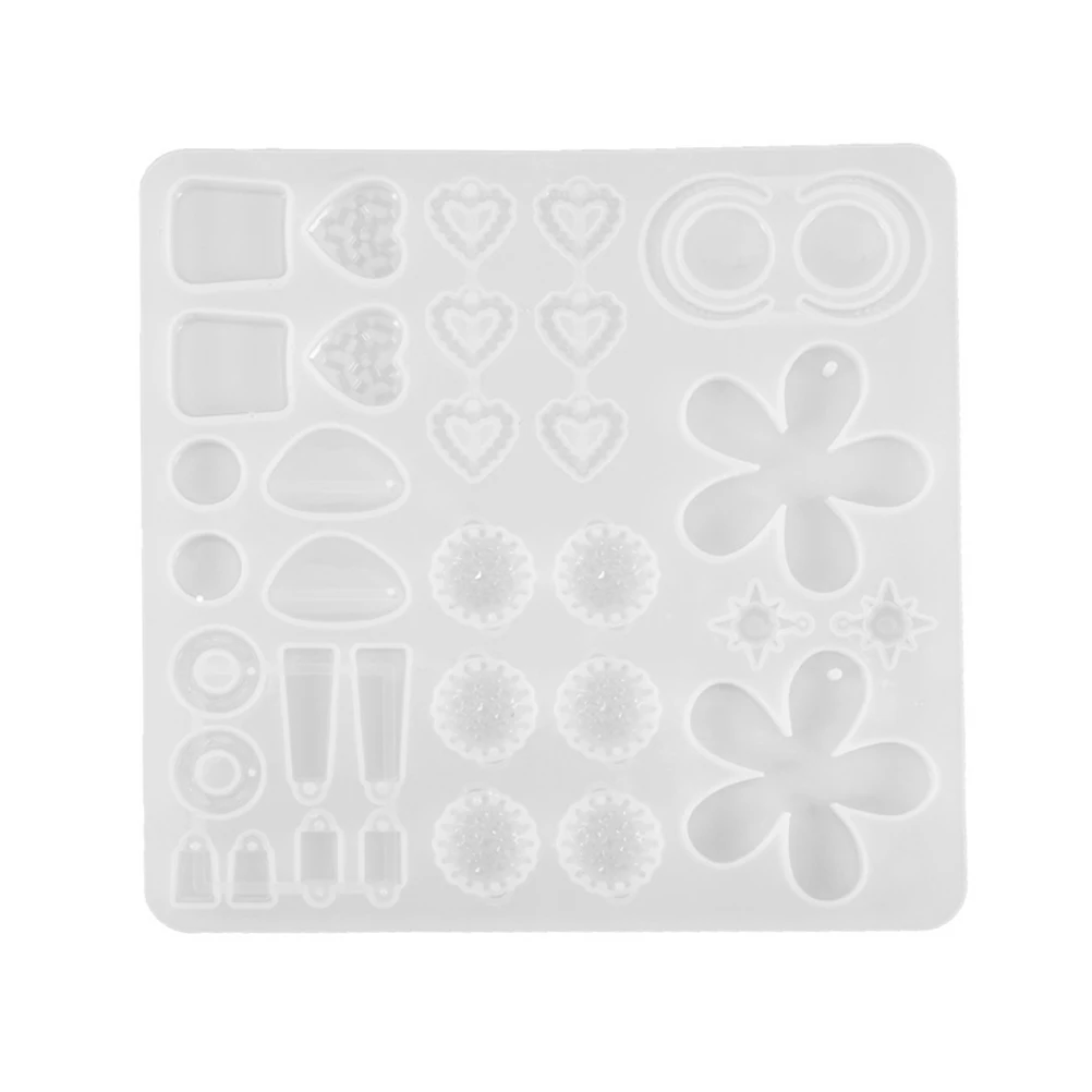 

Хрустальные серьги, кулон, эпоксидный лоток для изготовления ювелирных изделий, капли для ушей, литейная форма, сделай сам, силикагель, силиконовый инструмент