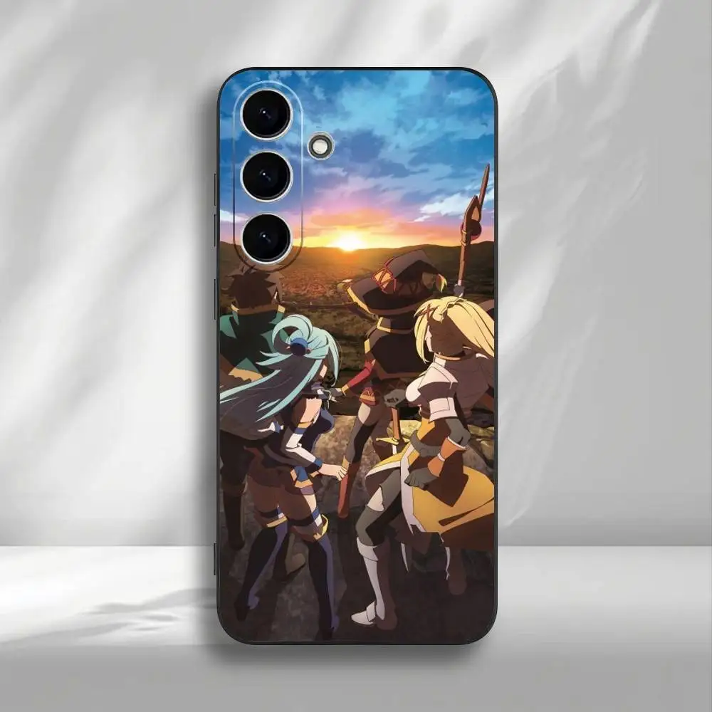 حافظة لهاتف سامسونج جالاكسي A73، A72، A71، A70، A53، A52، A51، غطاء أسود ناعم آخر