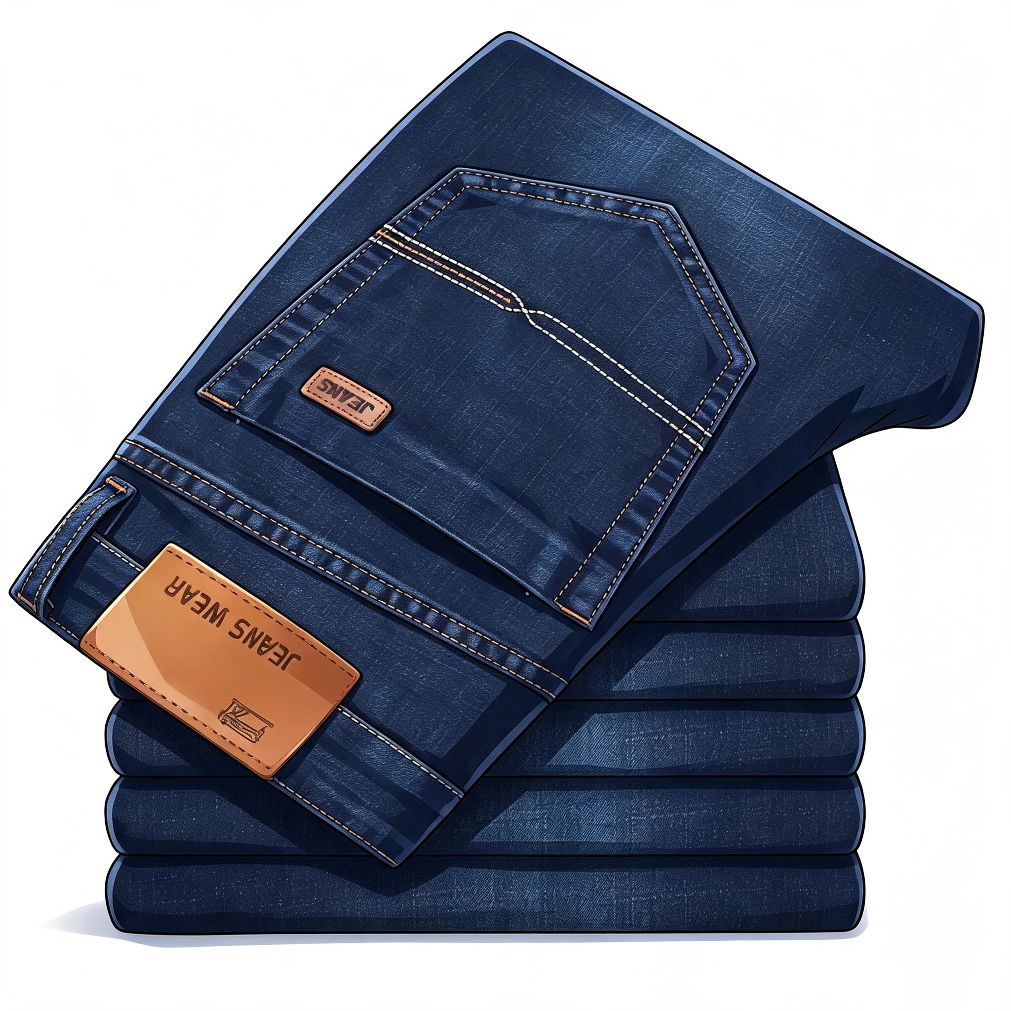Men's Soft Straight Denim Pants 2025 Autumn Classic Business Black Biker Jeans Overalls Masculino Pantalone Hombre Mannen Homme