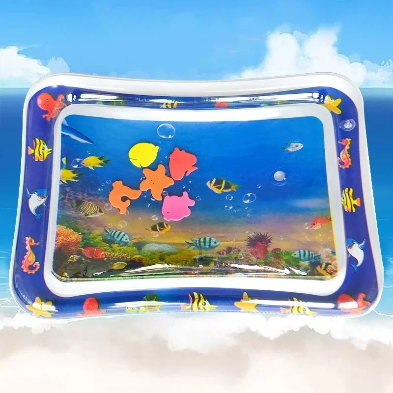 Baby Water Speelkleed Opblaasbaar Kussen PVC Baby Tummy Time Peuter Waterkussen voor Kinderen Vroeg Onderwijs Ontwikkelen Activiteit Speelgoed