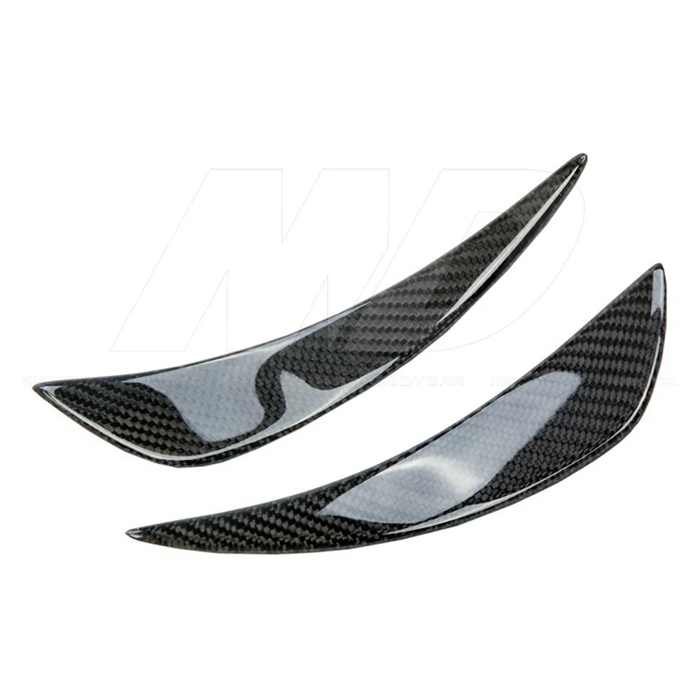 For BMW 3 4 Series F80 F82 M3 M4 2014-2016 Carbon Fiber Auto Parts R Style Front Bumper Canards