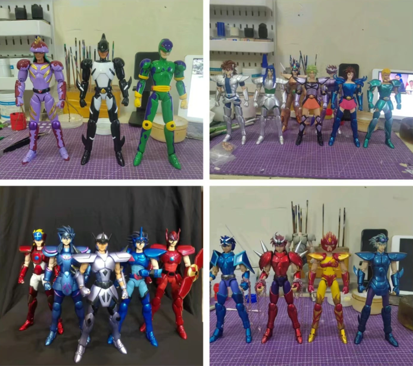 Saint Seiya Custom Articulated Action Figure Toys