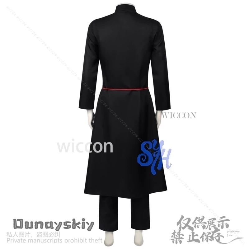 Anime Film Kpop Dämon Junge Gruppe Sajaboys Cosplay Hübsche Uniform Jinu Vampir Goth Punk Langen Mantel Korea Idol Halloween