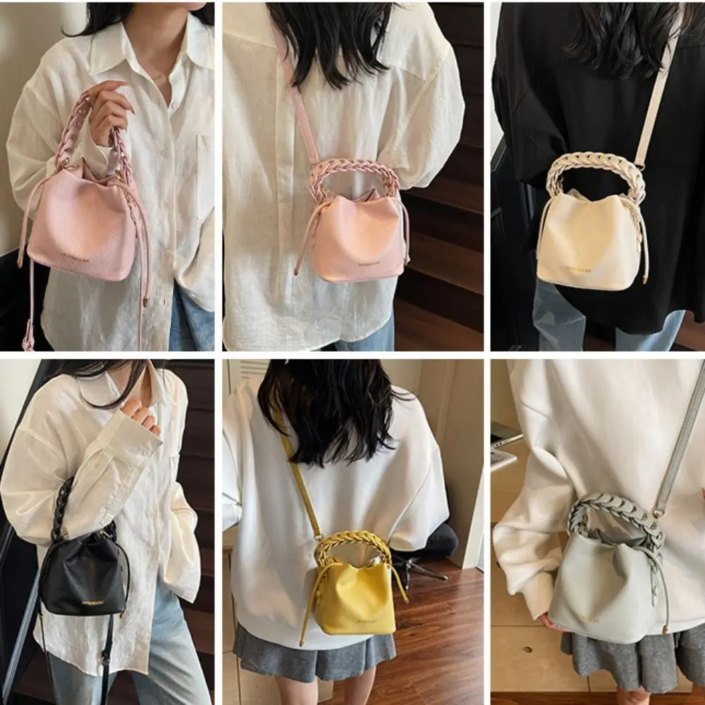 

Stylish Purse PU Leather Women Shoulder Bag Minimalist Versatile Crossbody Bag Trendy Durable Handbag Daily
