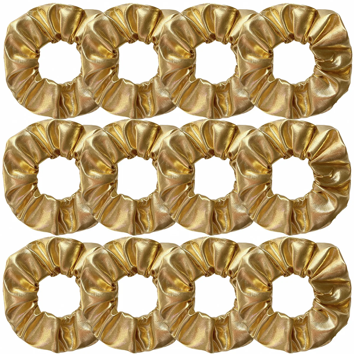 

Набор резинок для волос для девочек оптом, 12 штук, женские металлические резинки для волос золотого, серебряного и черного цветов, комплект резинок для волос