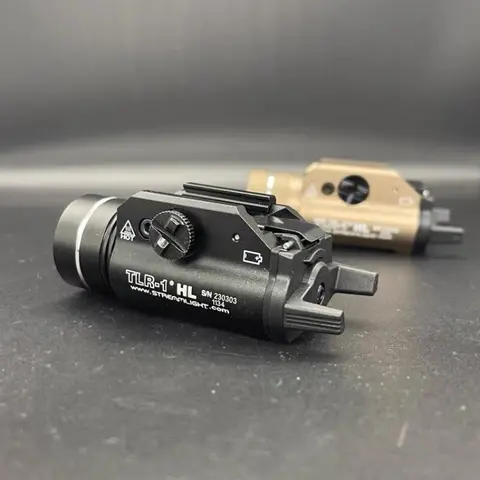 Aluminum Alloy Tactical TLR1 Flashlight Metal 800 Lumens LED Strobe Light 20mm GLOCK 17 Scout Torch Hunting Lamp