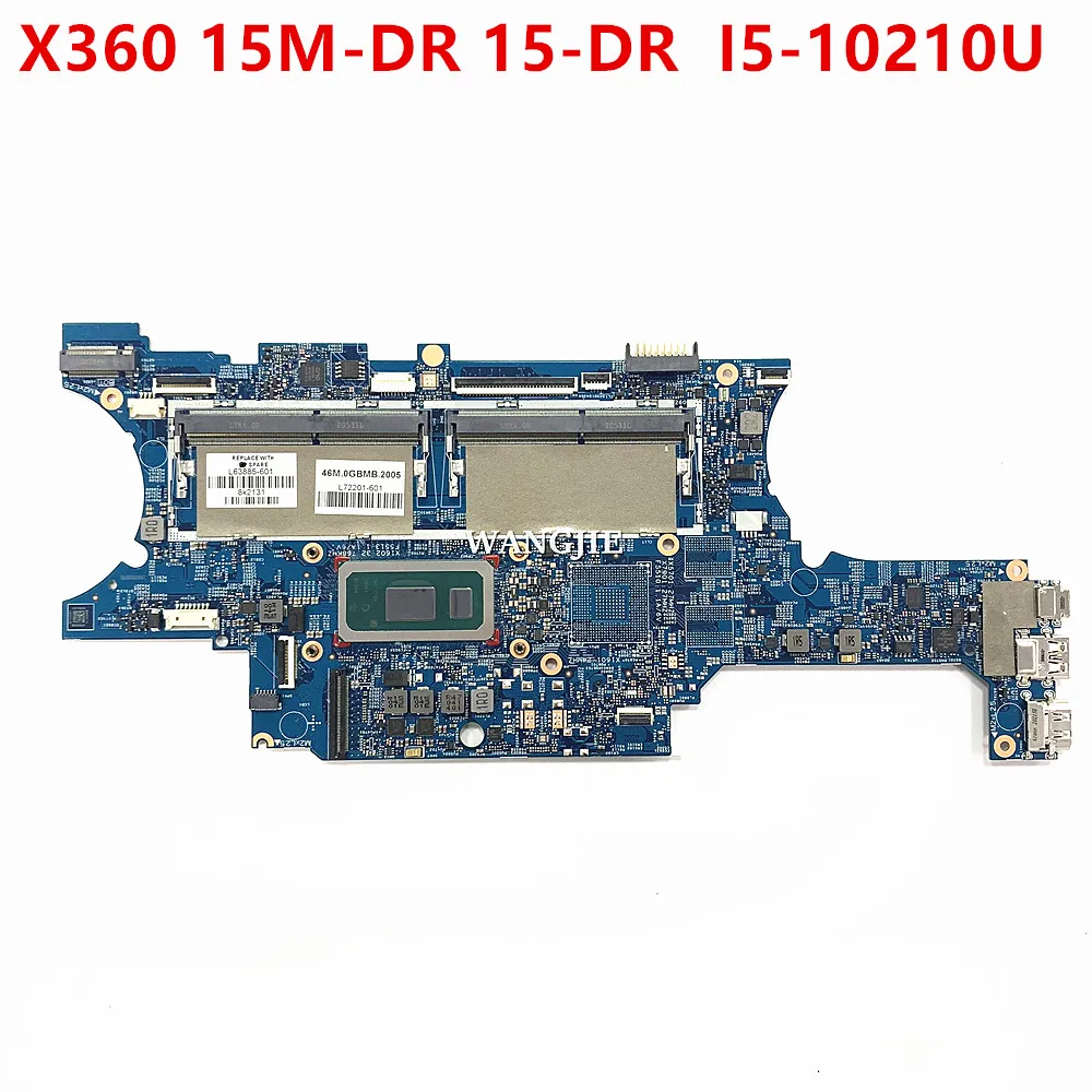 

TPN-W142 For HP X360 Convertible 15M-DR 15-DR Laptop Motherboard I5-10210U L63885-001 L63885-601 18748-1 448.0GB13.0011