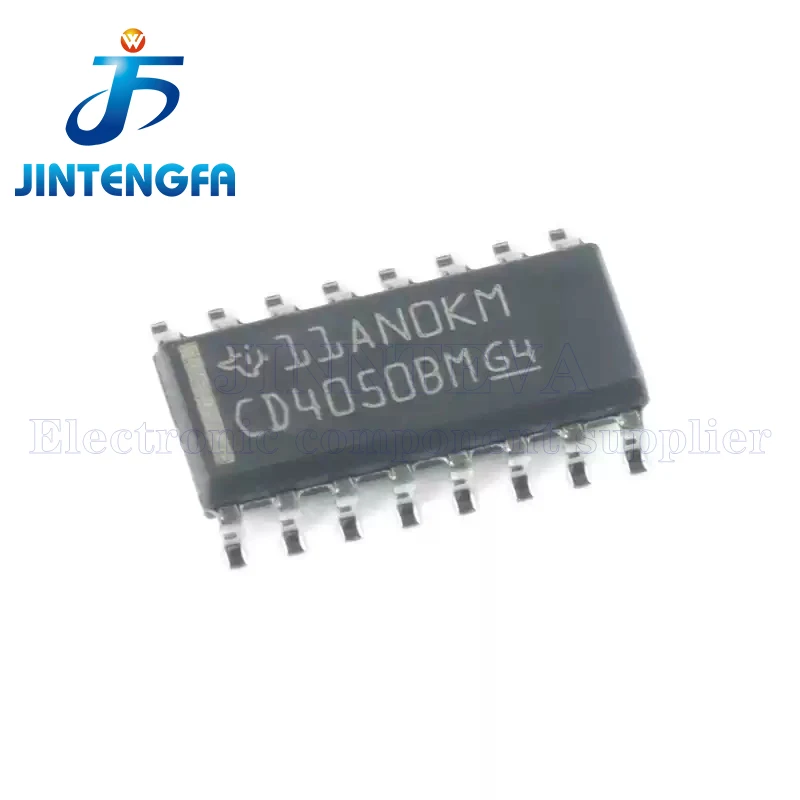 10PCS CD4050 DIP-16 SOP-16 CD4050BE CD4050BD CD4050BM CD4050BDR SMD CMOS Hex Inverting Buffer And Converter IC