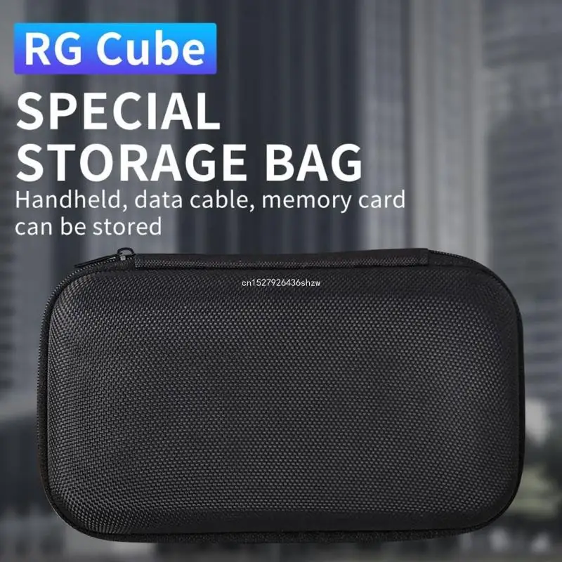 Storage Bag EVA Case for RG Cube Scratchproof Handbag Handheld Game Console Shockproof Protector Case with Pocket Dropship