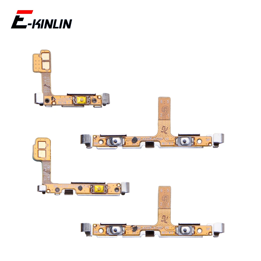 Mute Switch Power Key For Samsung Galaxy A8 A6 A7 A5 A3 2018 2017 ON OFF Volume Button Control Flex Cable Parts