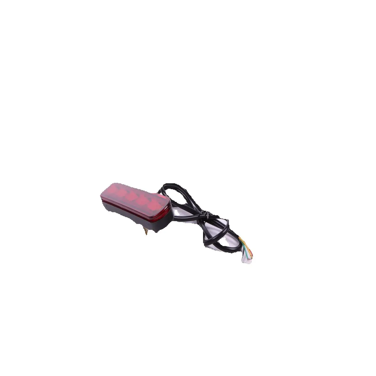 LED المصد الخلفي عاكس طقم مصابيح اليسار واليمين لتويوتا FJ كروزر 2007-2014 عاكس الضوء #3