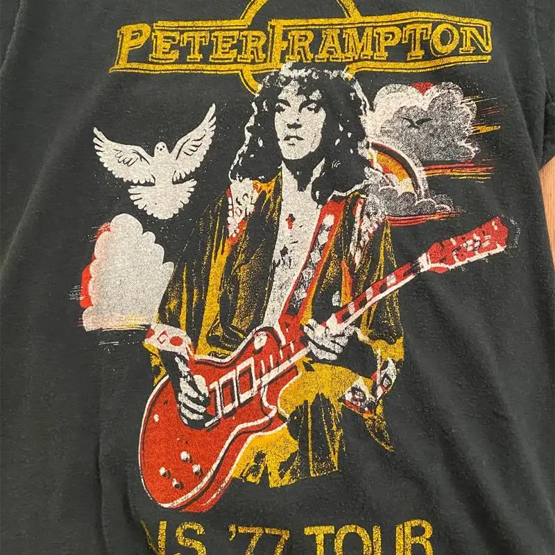 Peter Frampton arrive vivant t-shirt homme taille S 5XL UR241
