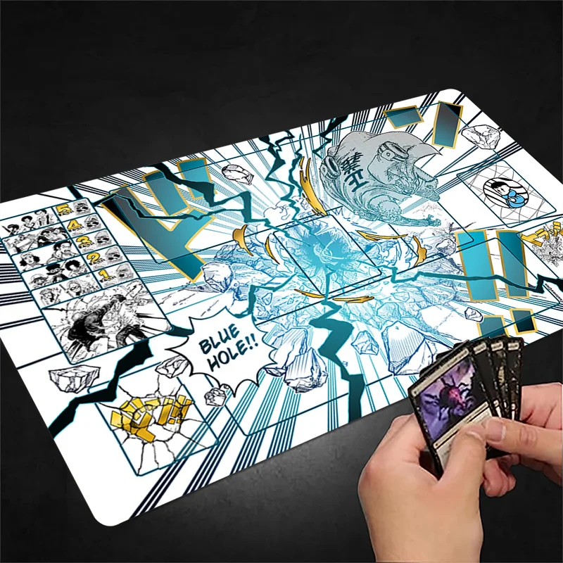 Mata do gry One Piece OPCG Luffy Zoro Anime TCG, antypoślizgowa gumowa duża podkładka pod mysz do gier, mata na biurko, mata do gry w karty, prezent — zdjęcie produktu 2