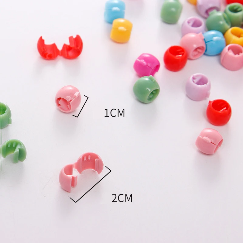 10/20/30/40PCS/Lot Girls Hairpins Bean Button Hair Clips Hairgrip Candy Colorful Kids Hair Accessories For Women Korean Style