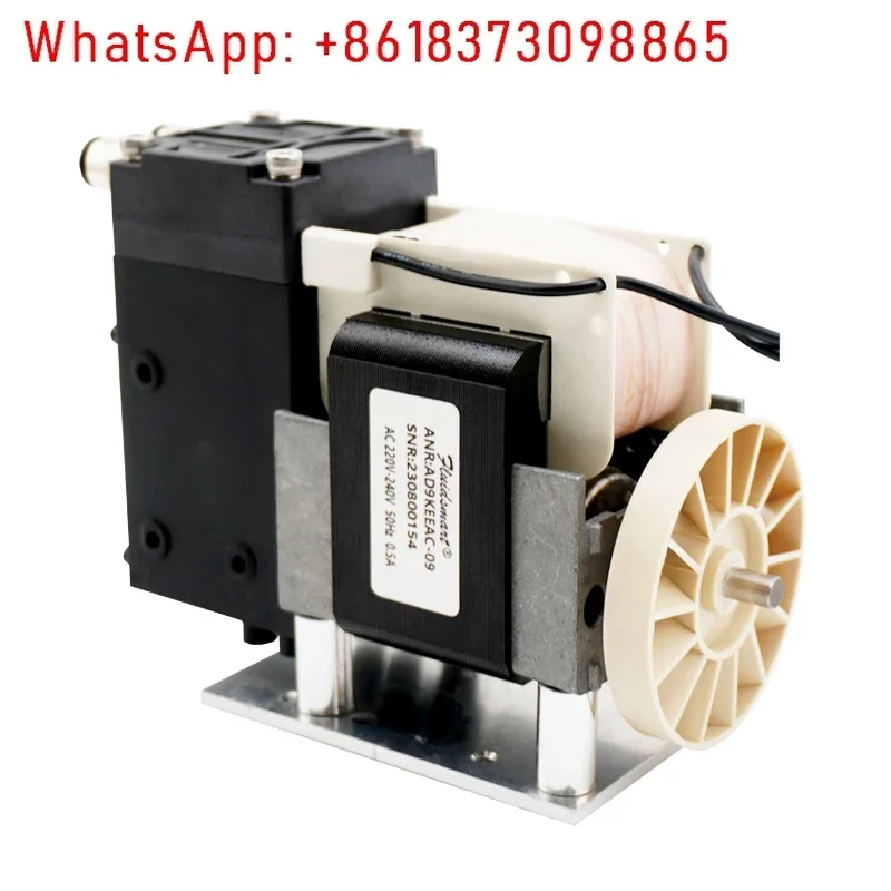 6-9L/min Micro Vacuum Pump AD9AC Silent Corrosion Resistant Large Flow Gas Sampling CEMS VOCS Diaphragm Micro Air Pump 60W