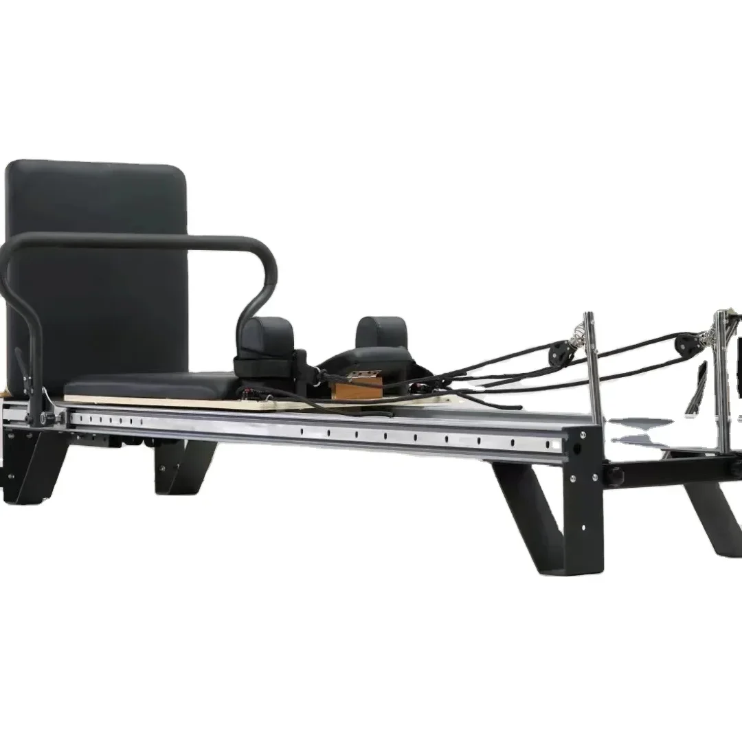 

Professional High Quality Aluminium Alloy full Sliding Bar Pilates Reformer Equipment For Pilates Studio