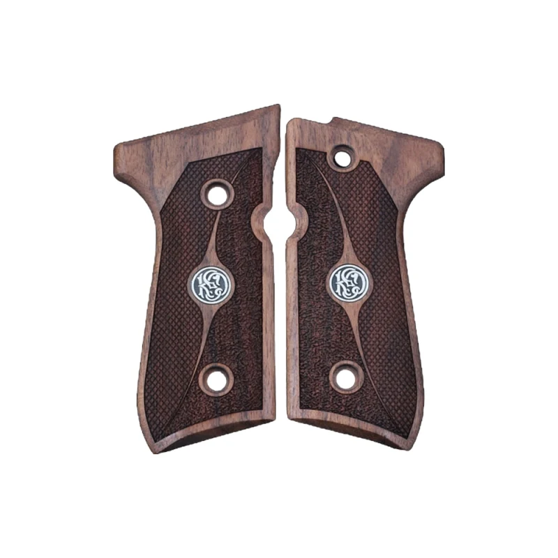 

KSD Brand Beretta 92FS, 92 A1, 92G, 92D, 96, M9 Compatible Walnut Grip