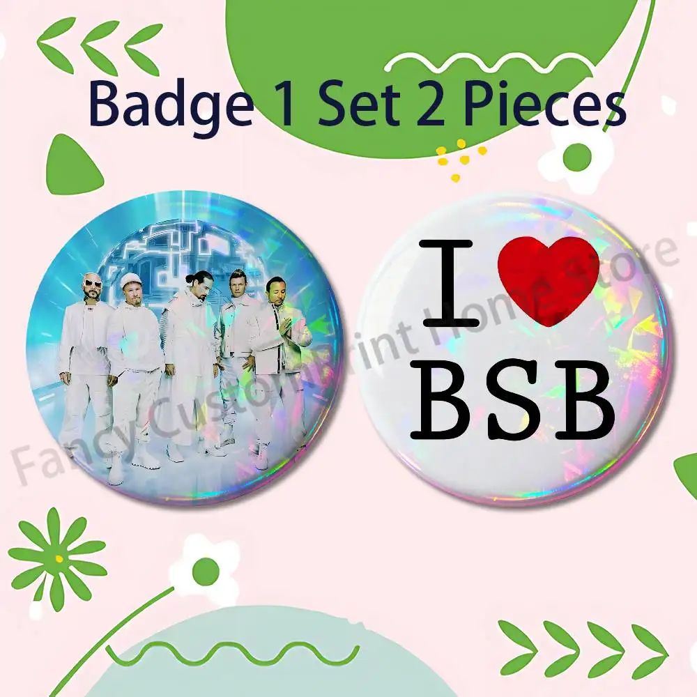 B-Backstreet B-Boys BSB 32mm 58mm 75mm 44mm 25mm Anime-Abzeichen Broschen DIY-Pins Dekorationen Geburtstagsgeschenke