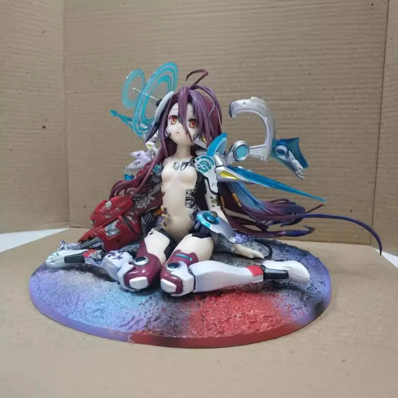 

No Game No Life Shiro シ potpcatoriactiv · Γー케 Kamiya Art Works GSC Girls Toys Японское аниме ПВХ Фигурка Игрушка Игра Коллекционная модель куклы