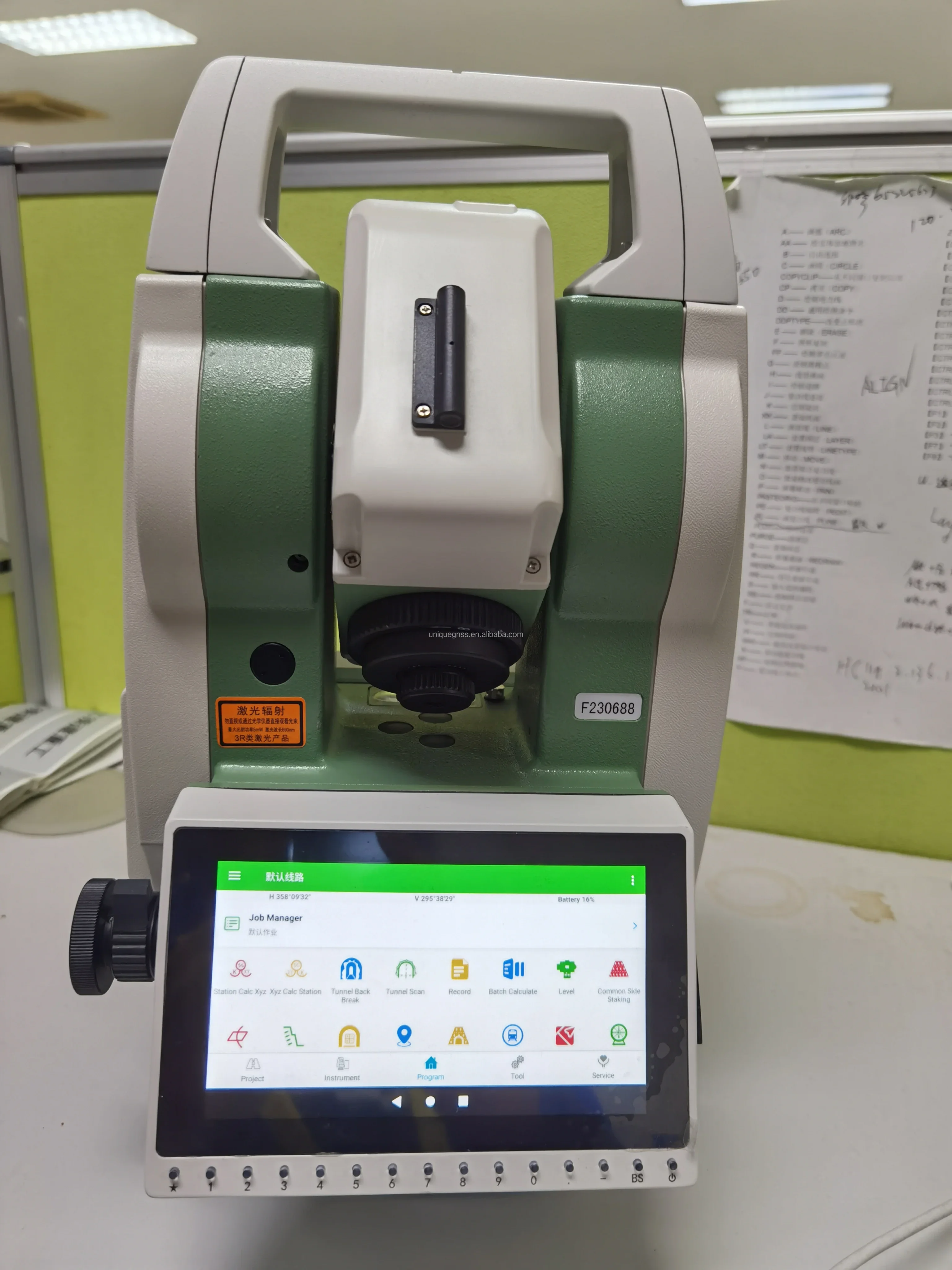 Android system 1'' Accuracy Total station FOIF RTS010N