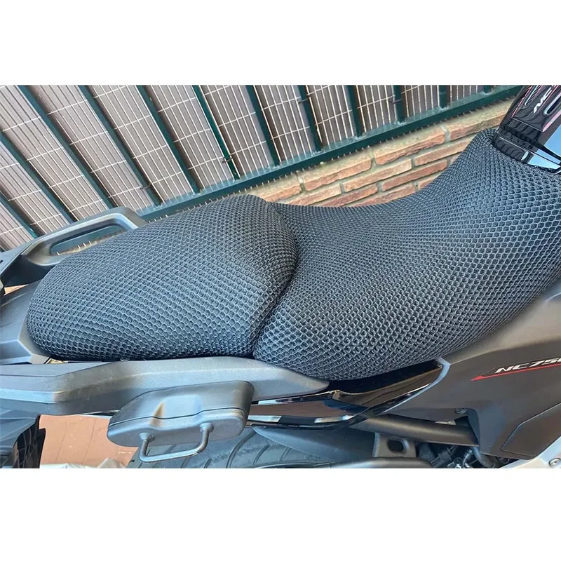 غطاء وسادة المقعد للتنفس لهوندا ، نورث كارولاينا ، 700X ، NC750X ، NC ، NC ، X ، NC700X ، NC700S ، NC ، NC ، S ، NC700XD ، شبكة ثلاثية الأبعاد ، ملحقات