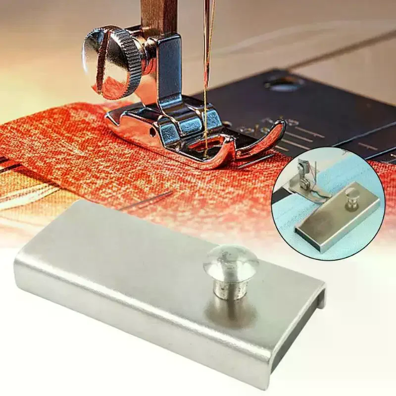1Pc Magnetic Seam Guide For Sewing Machine Magnet Seam Guide Ruler Straight Seam Gauge Sewing Machine Products Tool