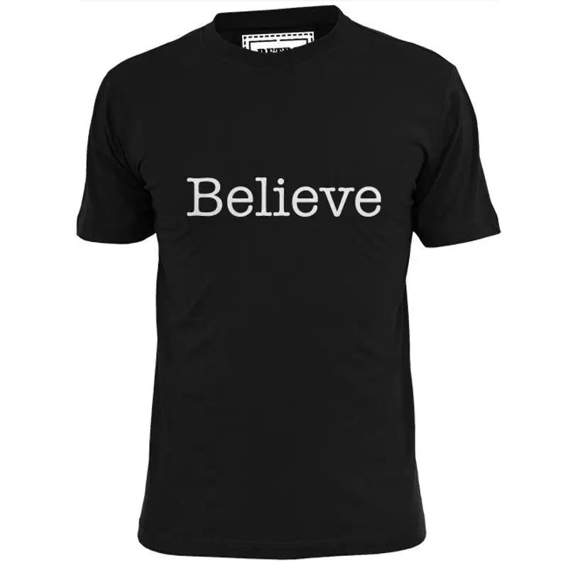 

Мужская футболка Believe Statement Peace Harmony Love