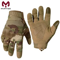 Guanti tattici Touch Screen Sport all'aria aperta Ciclismo Escursionismo Campeggio Caccia Tiro Combattimento Airsoft Lavoro Equipaggiamento protettivo antiscivolo
