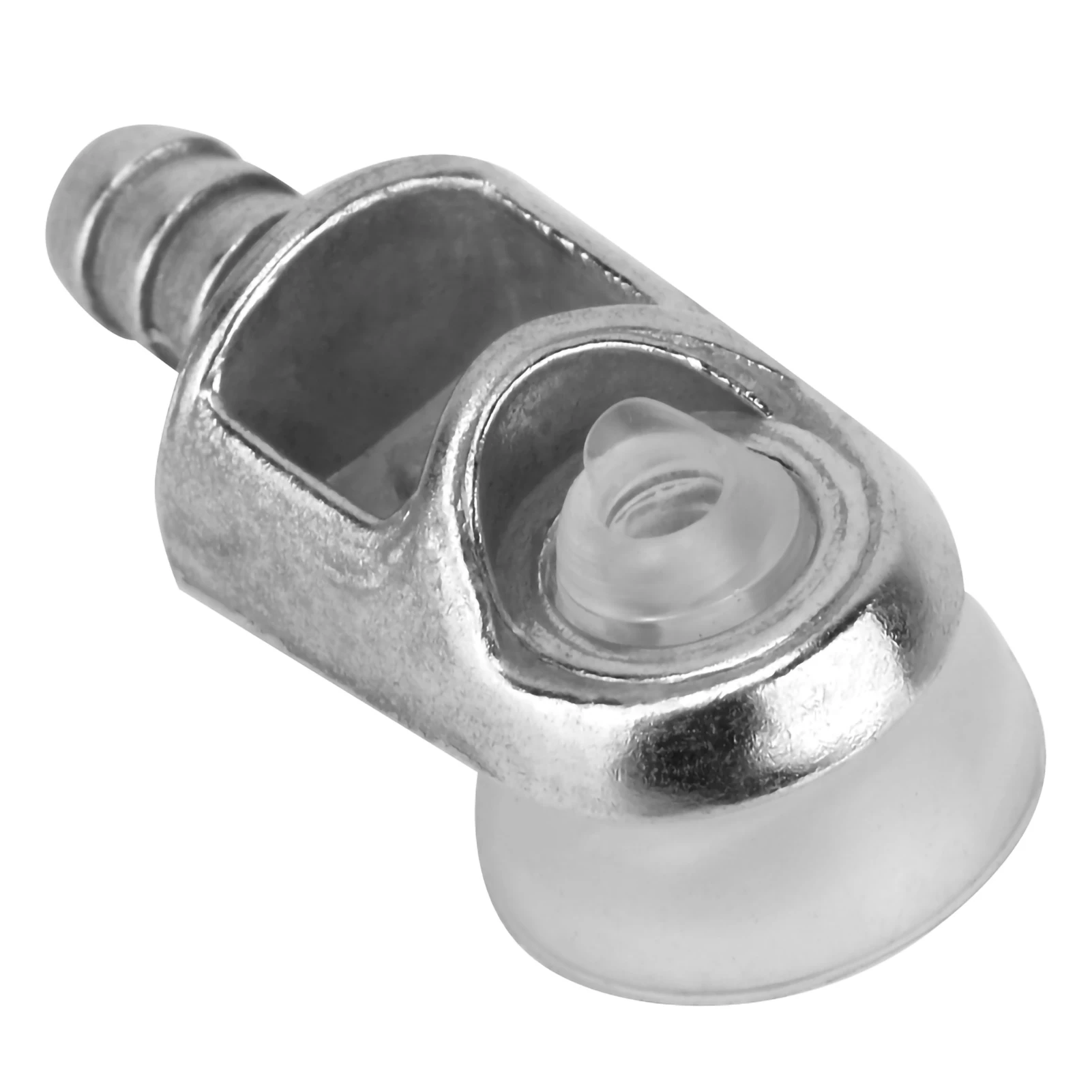 Glass Shelf Support Brackets with Suction Cup 10 Pack Metal & Plastic Right Angle Shelf Clips for Cabinet Furniture and