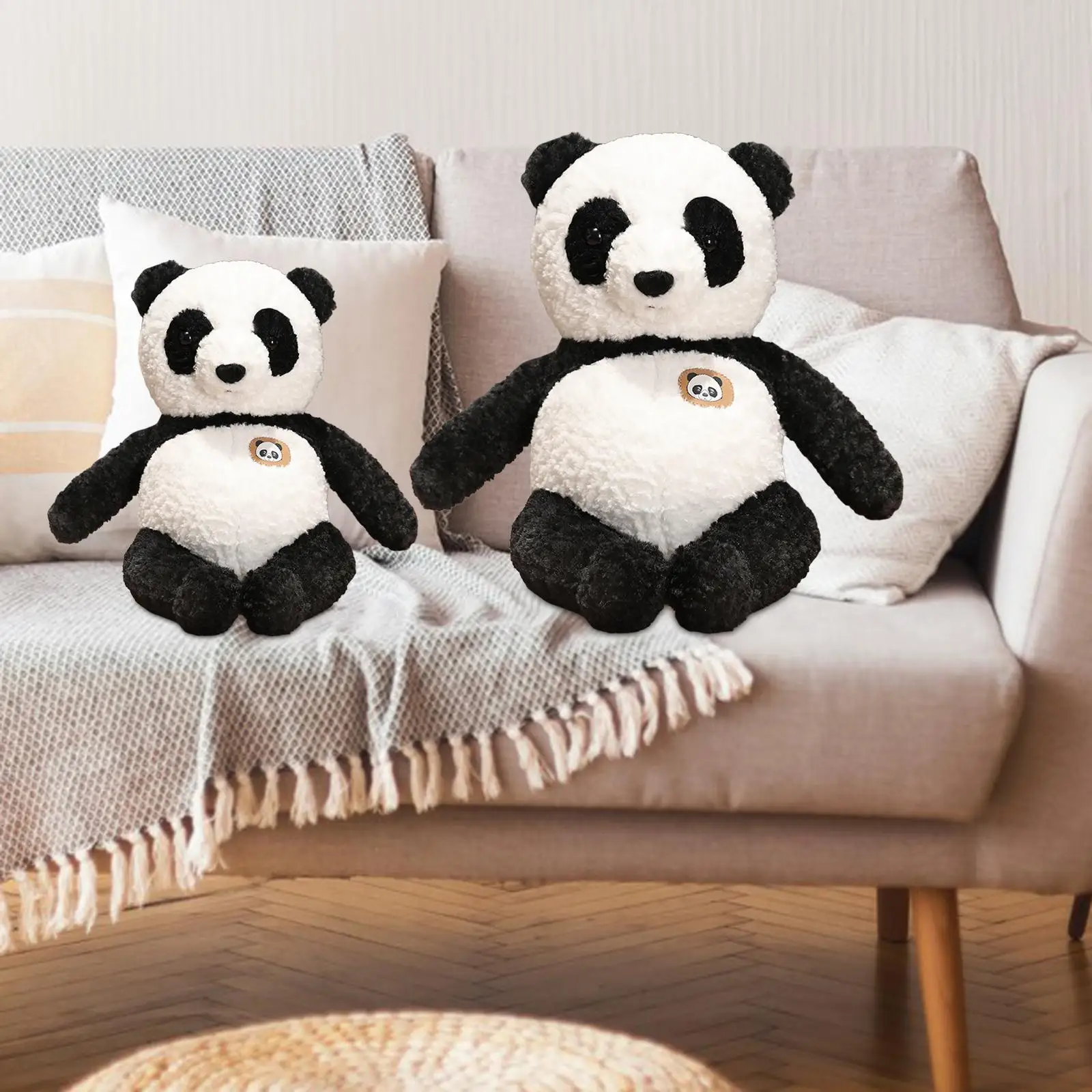 Animal Plush Toy Soft Stuffed Plush Toy Comfortable Cute Panda Plush Toy Panda