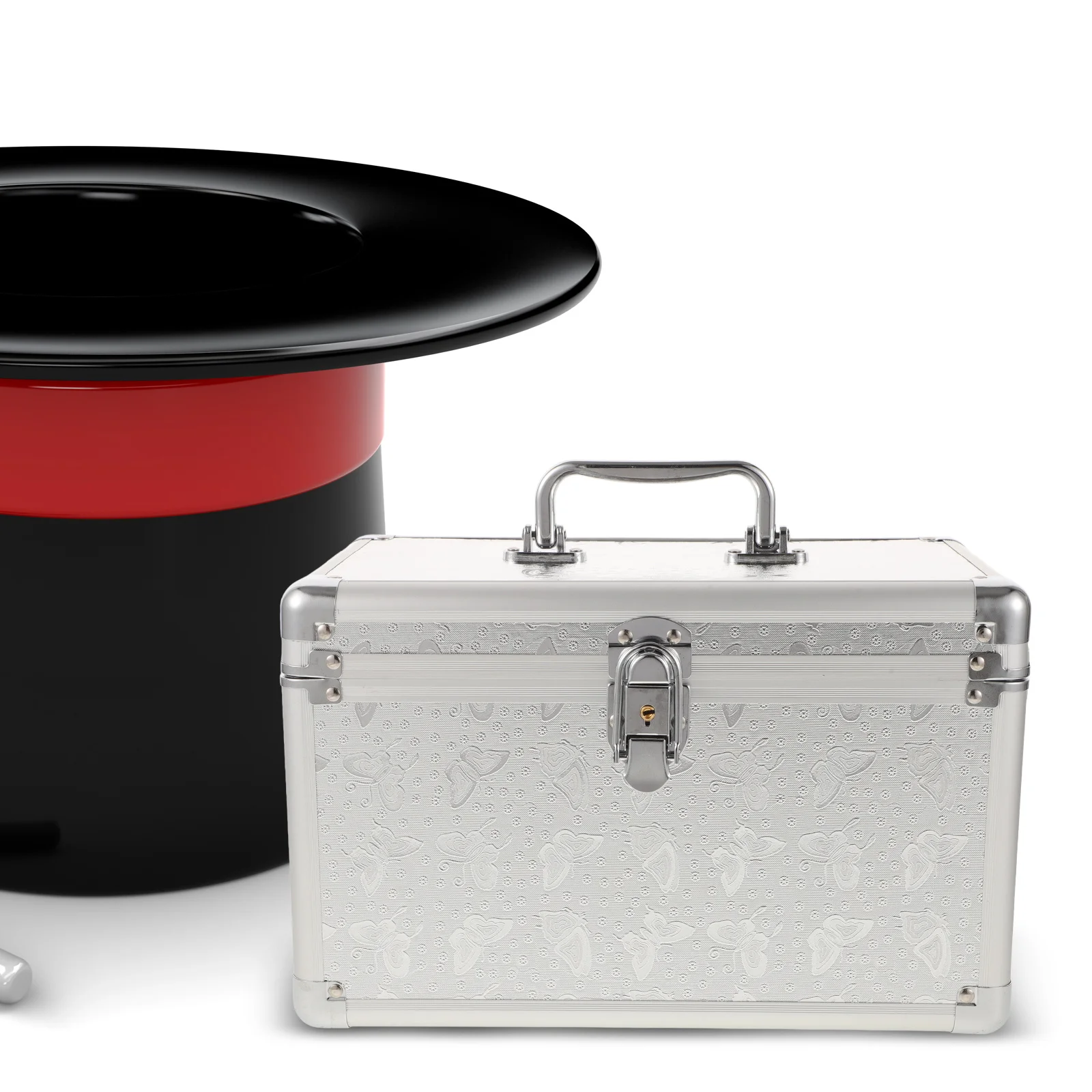 

Multifunctional Portable Aluminum Alloy Tool Box with Handle Scratch Resistant Outdoor Storage Case for Tools and Accessories