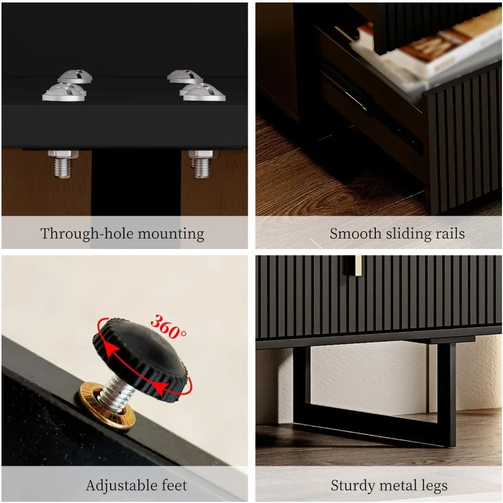 خزانة تخزين معاصرة ذات 9 أدراج للملابس والتنظيم، مناسبة لمساحات المعيشة وغرف النوم والقاعات #5