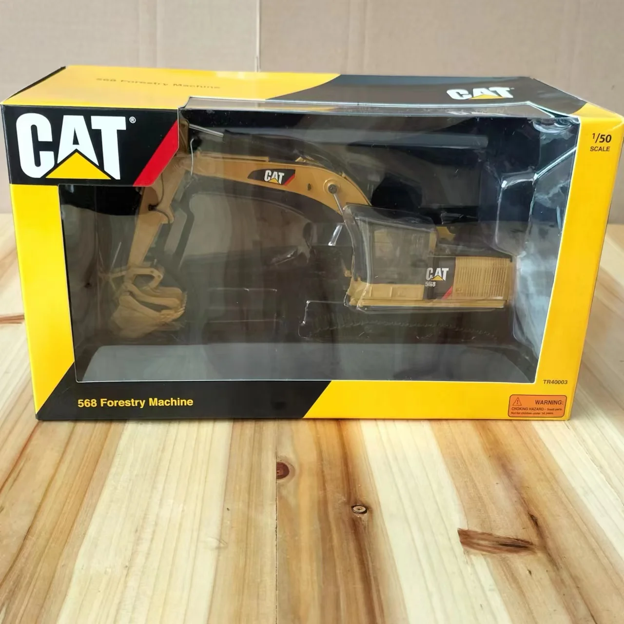 Cat 568GF Die-cast 1:50 Scale Excavator Road Construction Machine