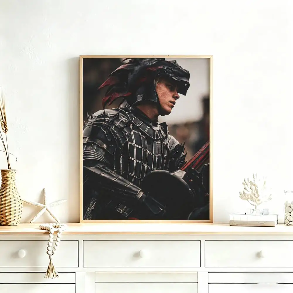 A-Aerion T-Targaryen Poster Waterproof Wall Art Sticker For Bar Living Room Vintage Decor Print