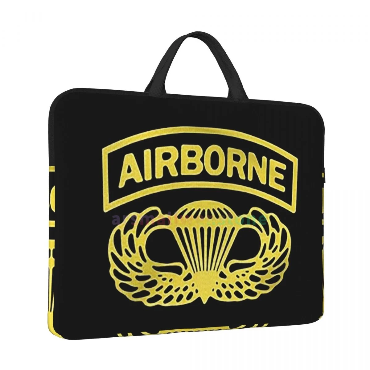 82nd Airborne Laptop Bag Computer Bag Office Business Travel 14 Inch Water Resistant Large Laptop Case