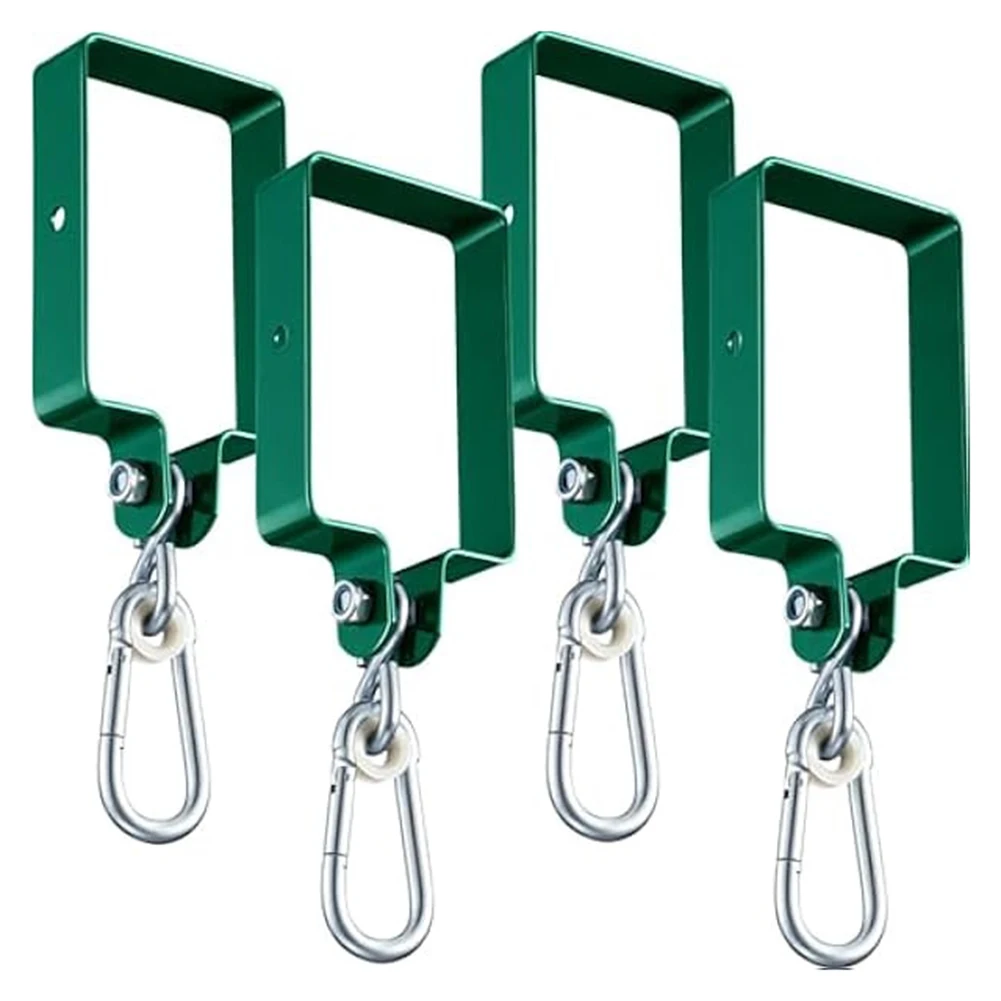 Steel Swing Set Stand Accessories 5 78 x 3 8 in for Backyard Swing Repairs and Tree Swing Construction Components