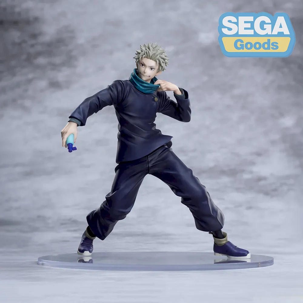 JP In-Stock SEGA Jujutsu Kaisen Movie Anniversary Luminasta Inumaki Toge Prize Figure، ABS+PVC، زي/وشاح عالي الرقبة، عشاق JJK #3